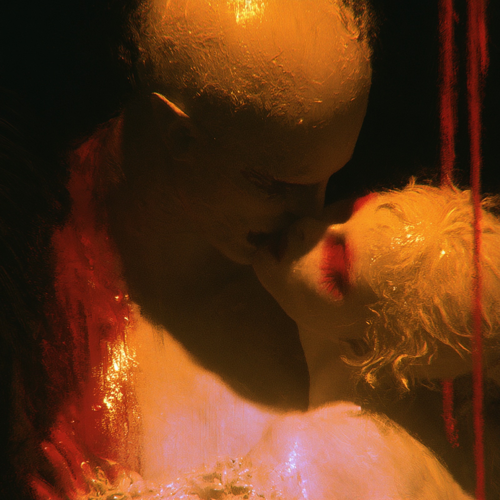 KISSING